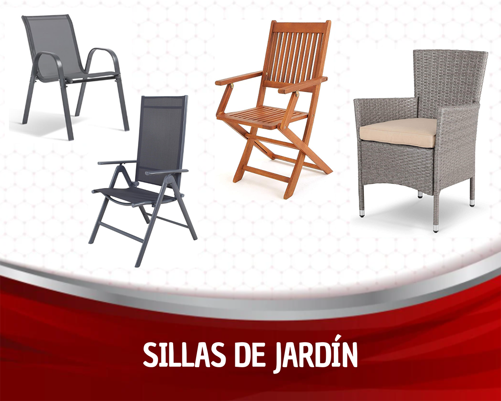 Las mejores sillas de jardín