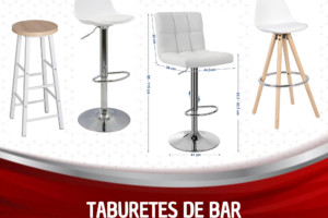 Los mejores taburetes de bar del mercado 2024