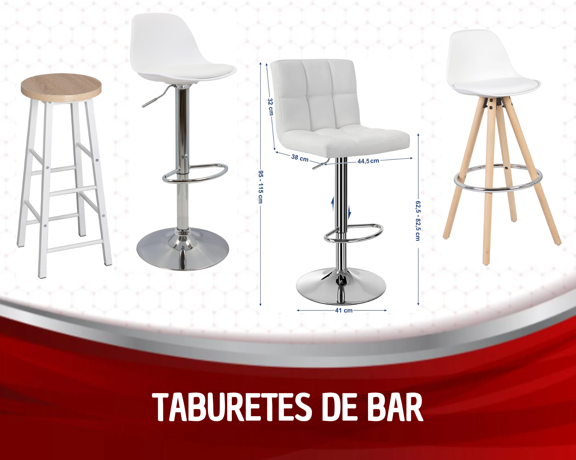 Los mejores taburetes de bar